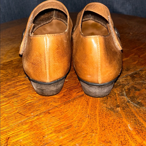 Taos Tango Mary Jane Leather Wedge Sandal Size EU 39 US 8 - Picture 6 of 7